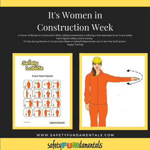 In Honor of Women In Construction Week