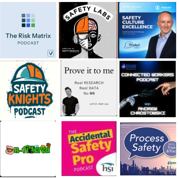 30 Recommended EHS Podcasts — Select Summaries from the last few weeks (August)