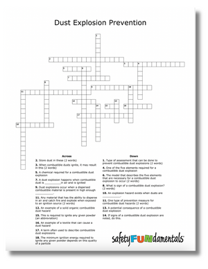 Crossword Puzzles as a Safety Training Activity