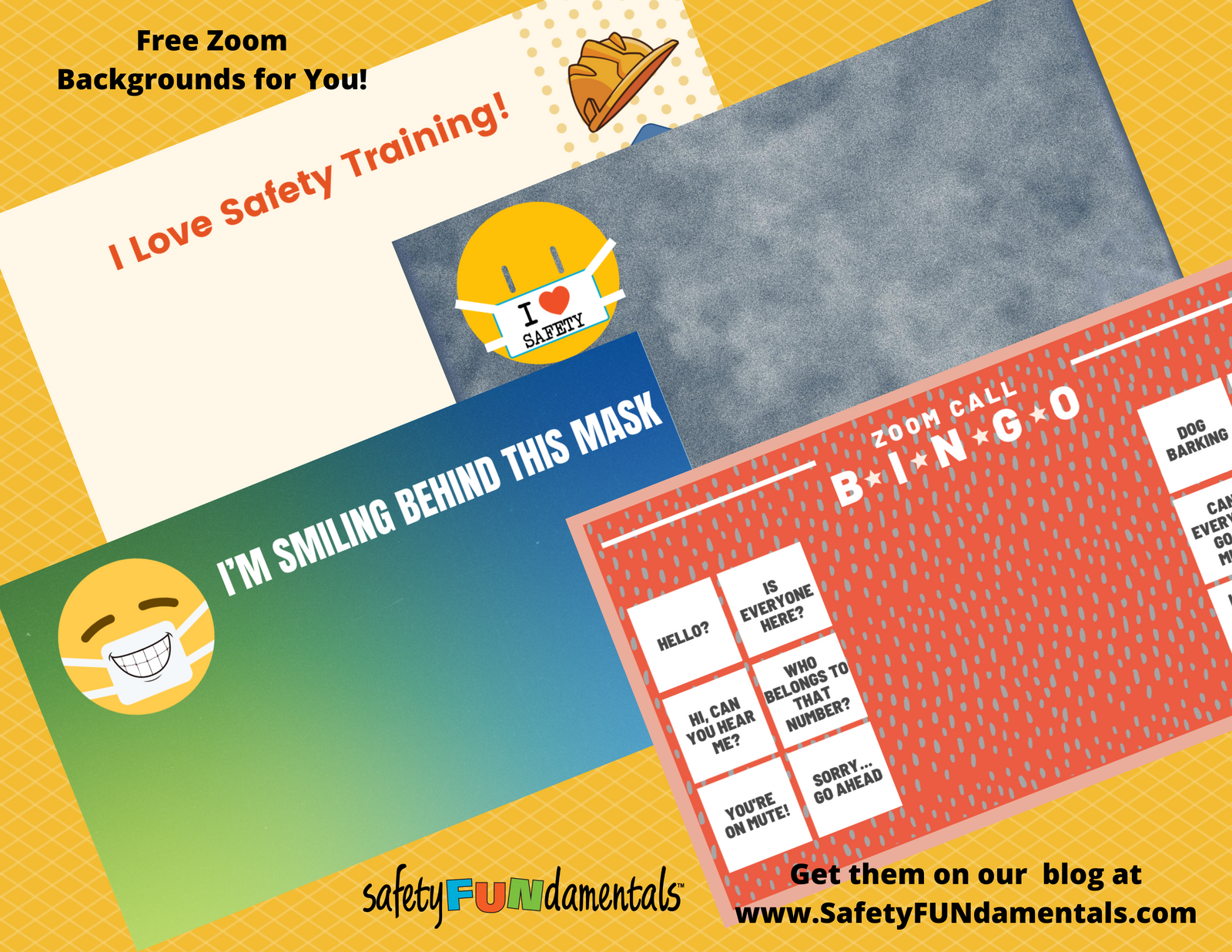 Zoom Backgrounds for You - SafetyFUNdamentals